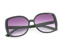 IRUS 100% UV protected sunglasses for Women | Size- Large | Shape- Square | Model- IRS1213C4SG (Green)