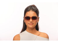 IRUS Uv Protected Sunglasses For Unisex | Size- Medium | Shape- Square | Model- Irs1215C3Sg, Brown