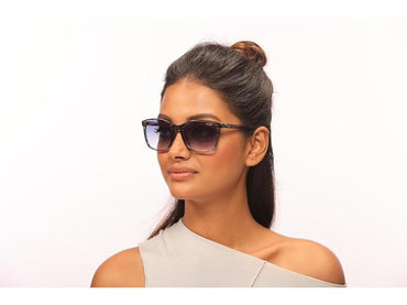 IRUS Uv Protected Sunglasses For Unisex | Size- Medium | Shape- Square | Model- Irs1215C4Sg, Blue
