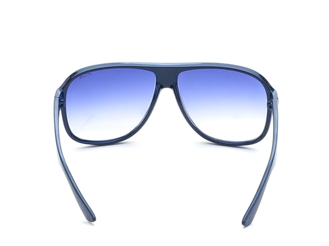 IRUS Uv Protected Sunglasses For Men | Size- Large | Shape- Square | Model- Irs1228C3Sg, Blue