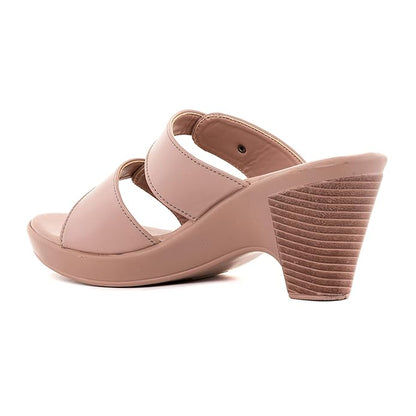 Khadim's Sharon High Heel Cone Slip On Sandal for Women