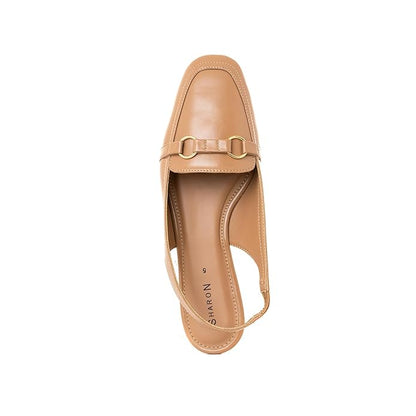 Khadim's Sharon Flat Slingback Loafer Sandal for Women