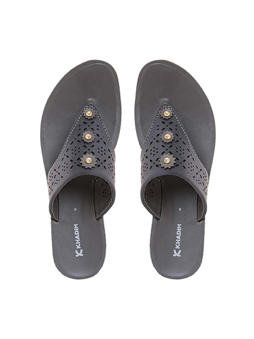 Khadim's Flat Slip On Sandal for Women