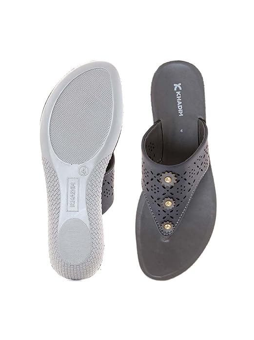 Khadim's Flat Slip On Sandal for Women