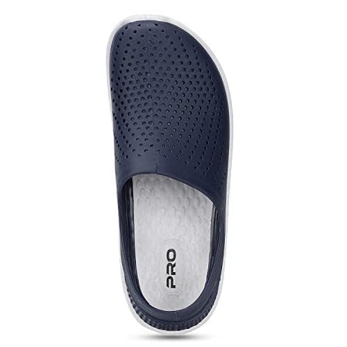 Khadim's Pro Men Navy Outdoor Washable Clogs