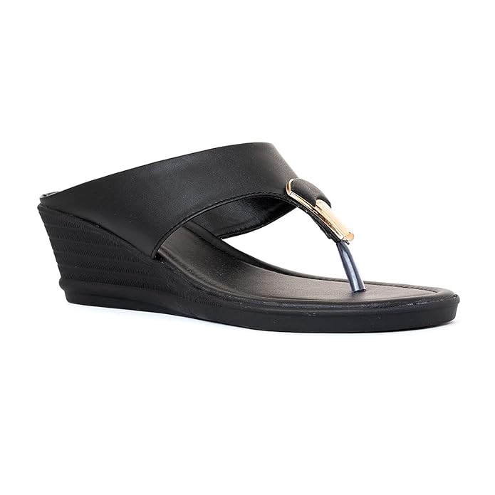 Khadim's Wedge Heel Slip On Sandal for Women