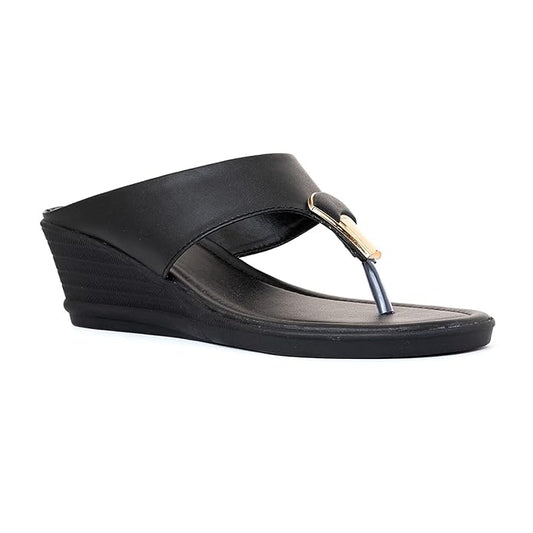 Khadim's Wedge Heel Slip On Sandal for Women