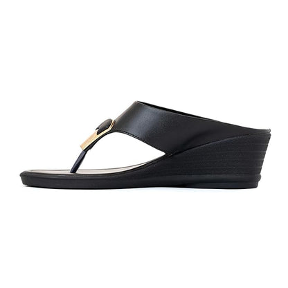 Khadim's Wedge Heel Slip On Sandal for Women