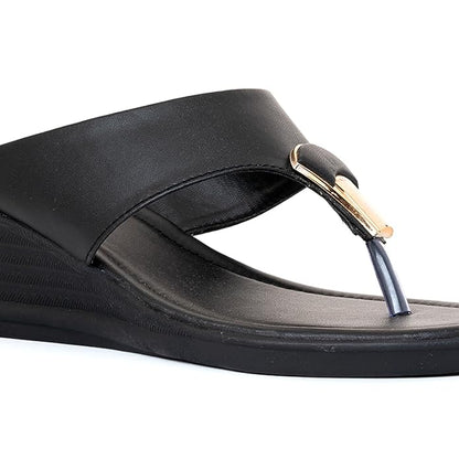 Khadim's Wedge Heel Slip On Sandal for Women