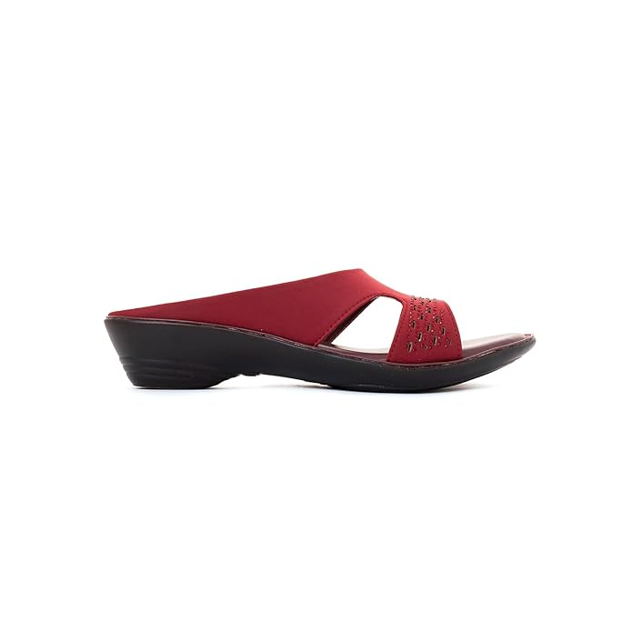 Khadim's Wedge Heel Mule Slip On Sandal for Women