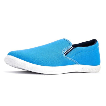 Pro by Khadim's Men's Canvas Navy Casual Shoe