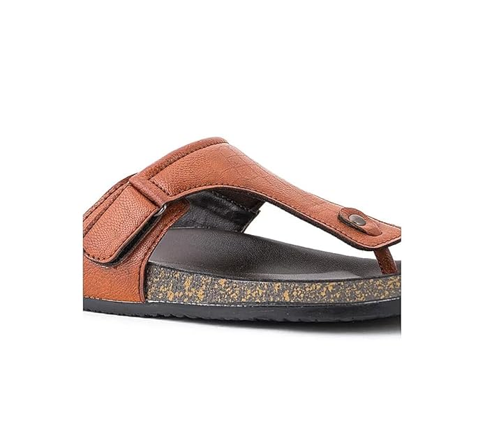 Khadim's Men Brown Tan Sandal