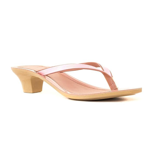 Khadim's French Heel Slip On Sandal for Women