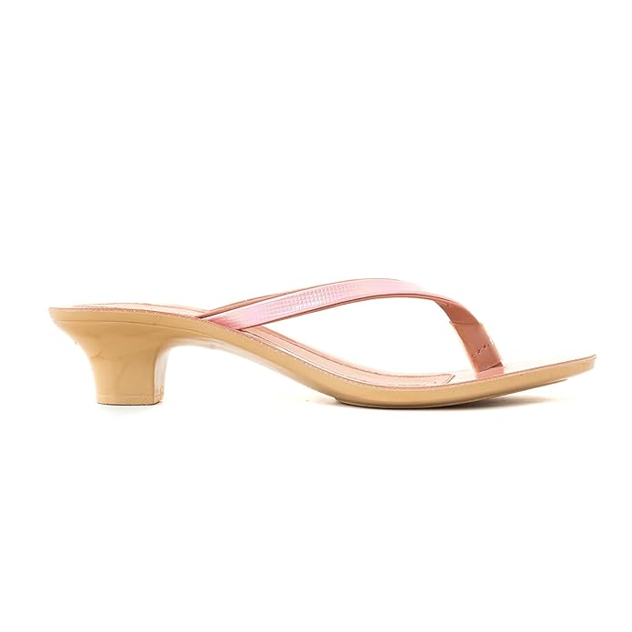 Khadim's French Heel Slip On Sandal for Women