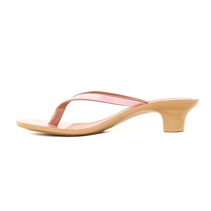 Khadim's French Heel Slip On Sandal for Women