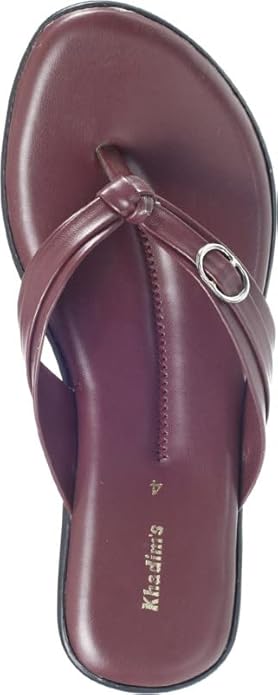 Khadim's Women's Solid Flat Sandal