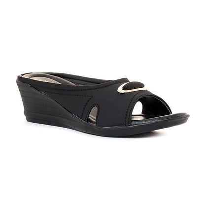 Khadim's Wedge Heel Mule Slip On Sandal for Women