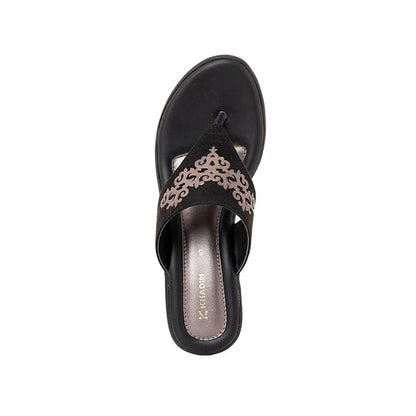 Khadim's Wedge Heel Slip On Sandal for Women