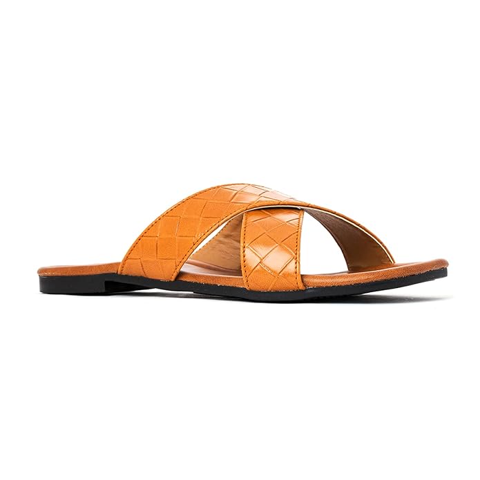 Khadim's Cleo Flat Mule Slide Sandal for Women