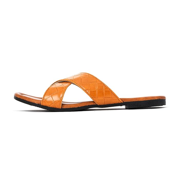 Khadim's Cleo Flat Mule Slide Sandal for Women