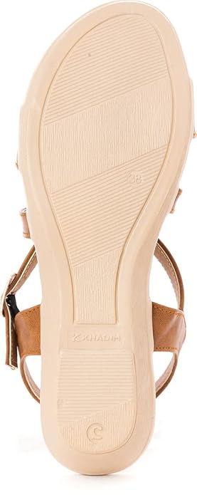 Khadim's Women Tan Heels Sandals