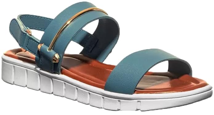 Khadim's Women Blue Flats Sandal