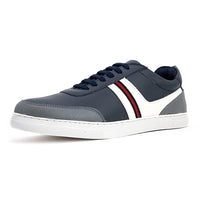 Lazard by Khadim's Synthetic Leather PVC Sole Contrast Patch Stitch Navy Casual Casual Shoe for Men