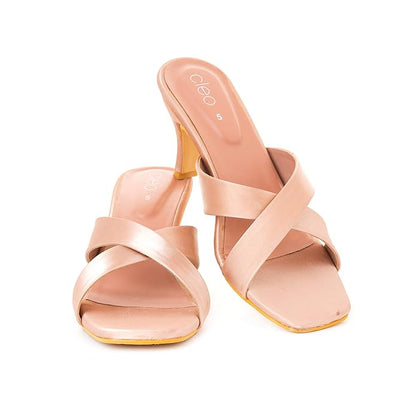 Khadim's Cleo High Heel Mule Slip On Sandal for Women