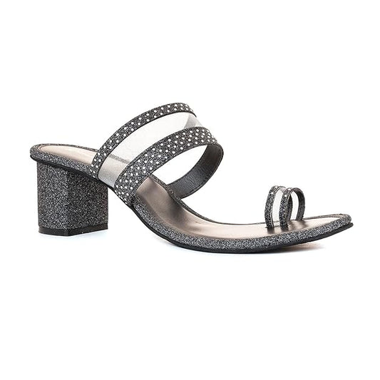 Khadim's Block Heel Slip On Sandal for Women