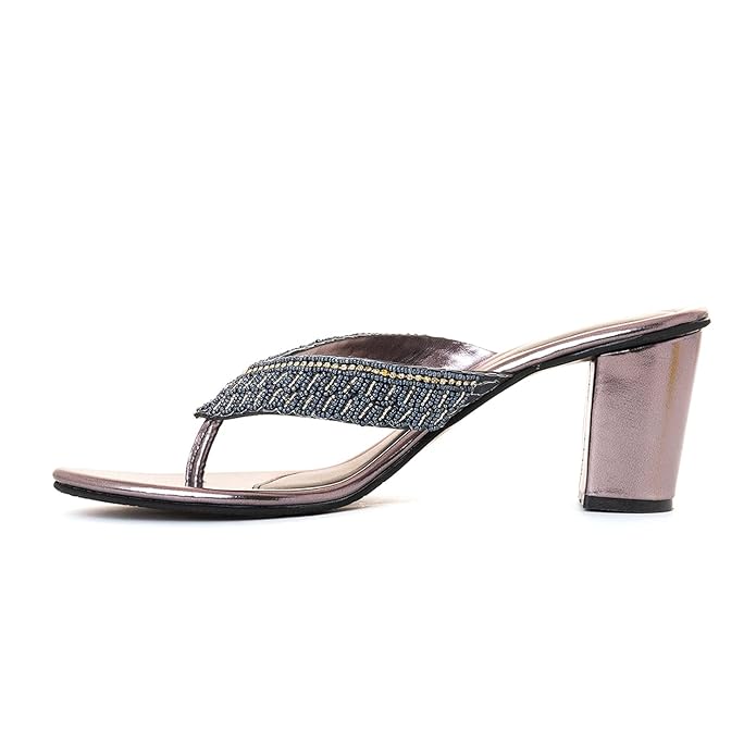 Khadim's Cleo High Heel Mule Slip On Sandal for Women