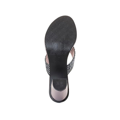 Khadim's Cleo High Heel Mule Slip On Sandal for Women