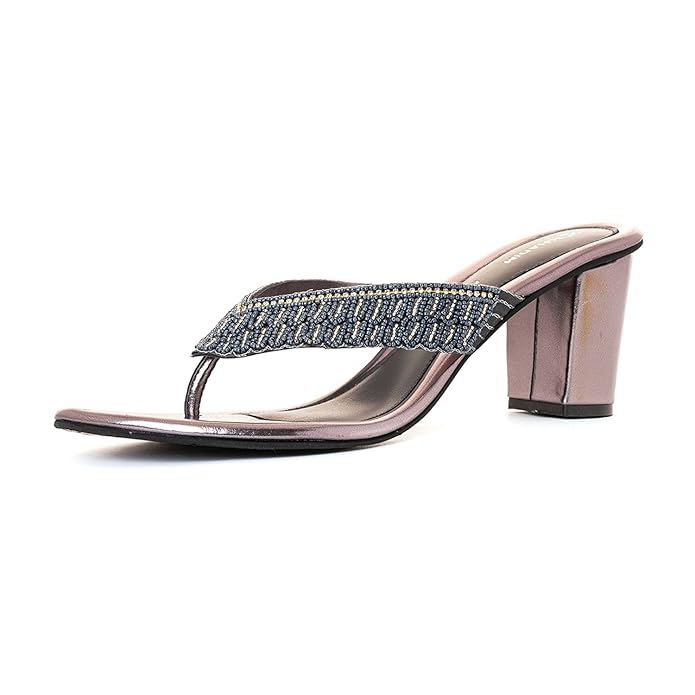 Khadim's Cleo High Heel Mule Slip On Sandal for Women