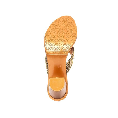 Khadim's Cleo High Heel Mule Slip On Sandal for Women