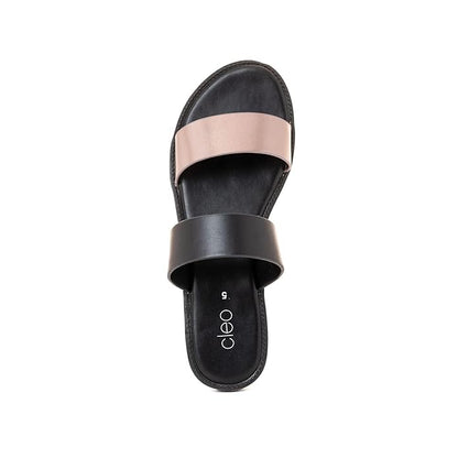 Khadim's Cleo Flat Slip On Sandal for Women