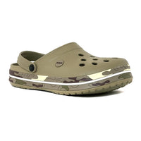 Khadim's Pro Olive Green Washable Clog Sandal for Men