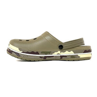 Khadim's Pro Olive Green Washable Clog Sandal for Men