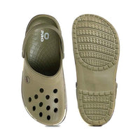 Khadim's Pro Olive Green Washable Clog Sandal for Men