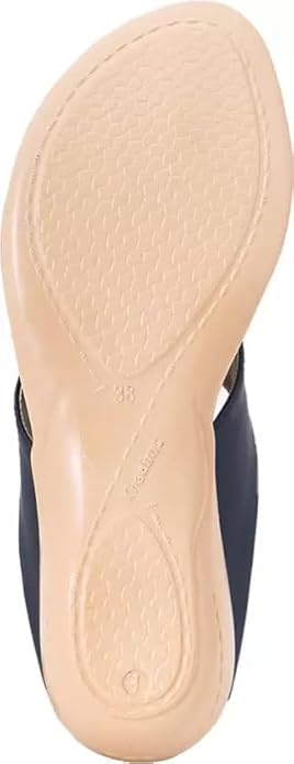 Khadim's Women Navy Heel Sandal