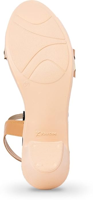 Khadim's Women Beige Heels Sandal