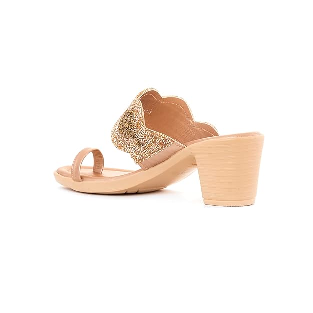 Khadim's Cleo Block Heel Sandal for Women