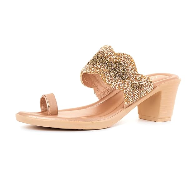 Khadim's Cleo Block Heel Sandal for Women