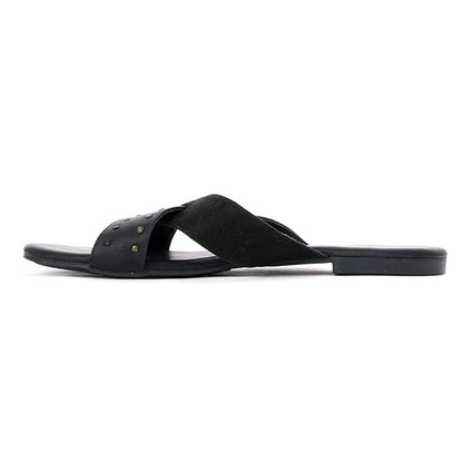 Khadim's Cleo Flat Mule Slide Sandal for Women