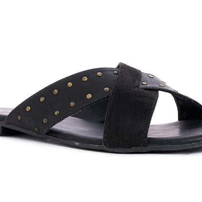 Khadim's Cleo Flat Mule Slide Sandal for Women