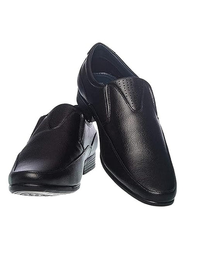 Khadim's Men Black Formal Slip-On Shoe