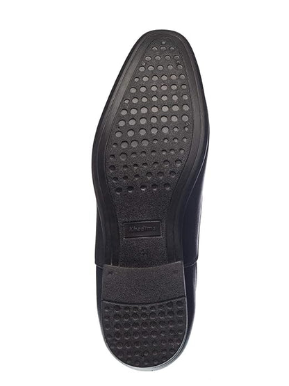 Khadim's Men Black Formal Slip-On Shoe