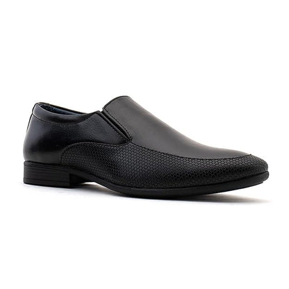 Khadim's Men Black Slip-On Formal Shoe