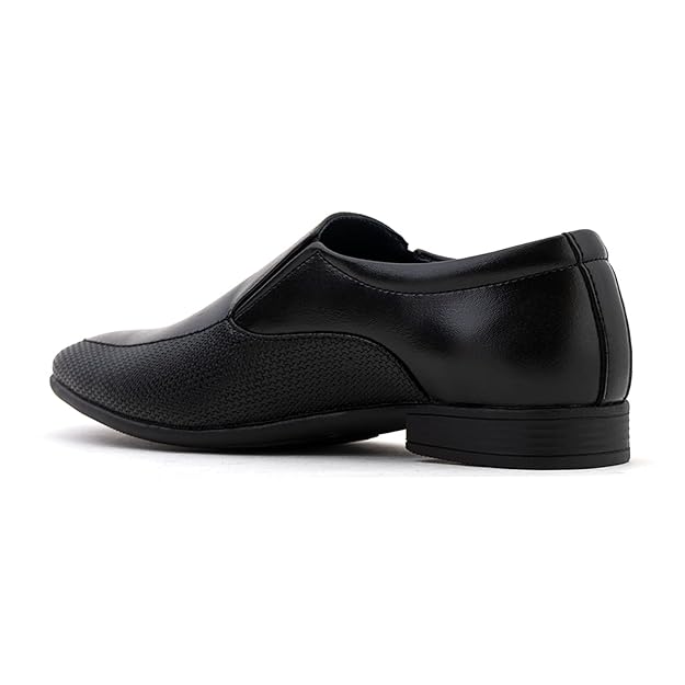 Khadim's Men Black Slip-On Formal Shoe