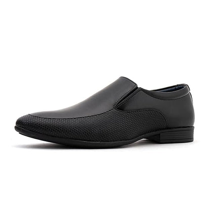 Khadim's Men Black Slip-On Formal Shoe