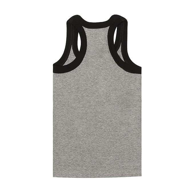 Lux Cozi Sleeveless Cotton Vest for Kids Boys (Pack of 10)