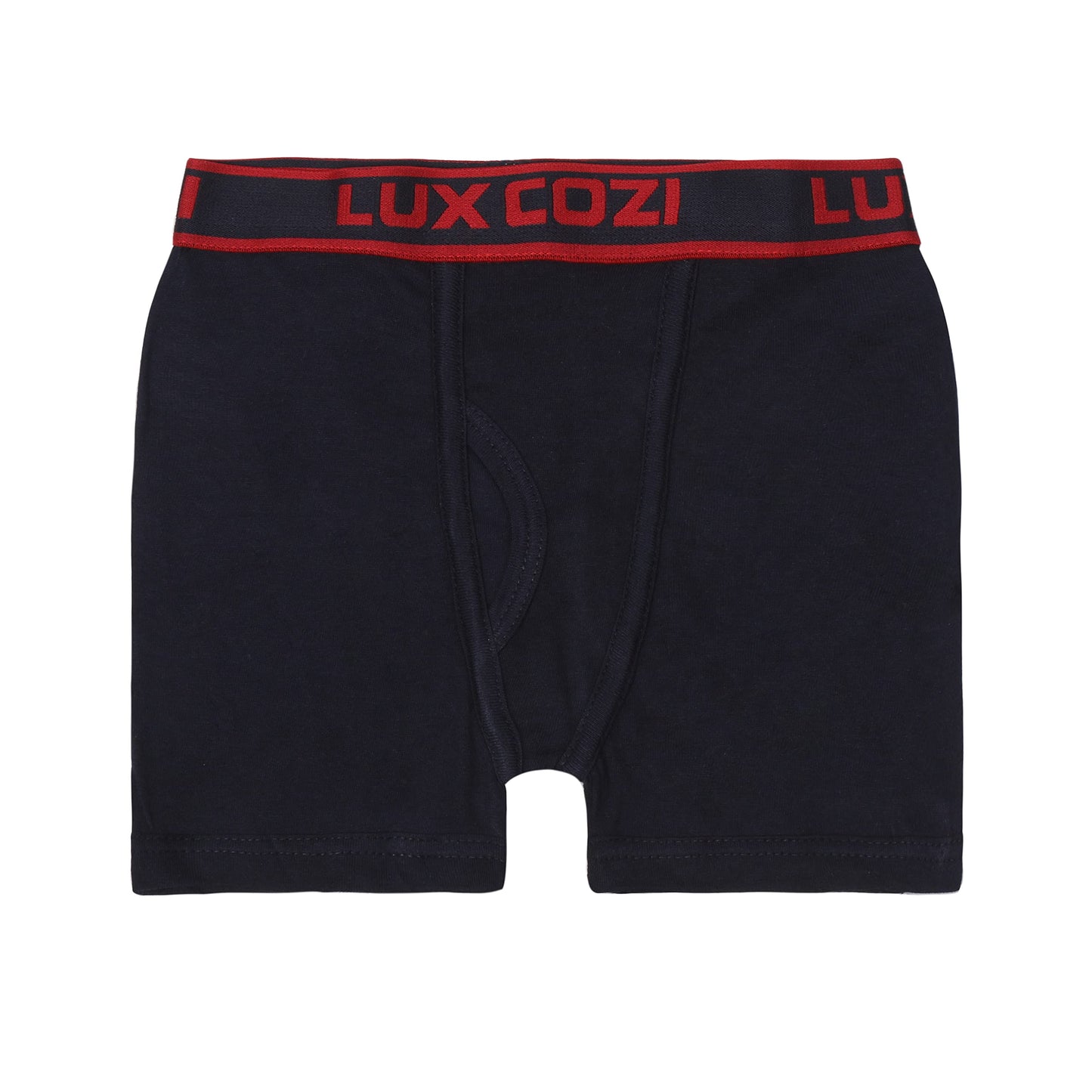 Lux Cozi Boys Outer Elastic Trunks- Assorted Plain